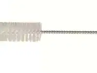 saplı kodensel fırça.Deney tüpleri ve şişe diplerinin temizliğinde kullanılan fırçaları